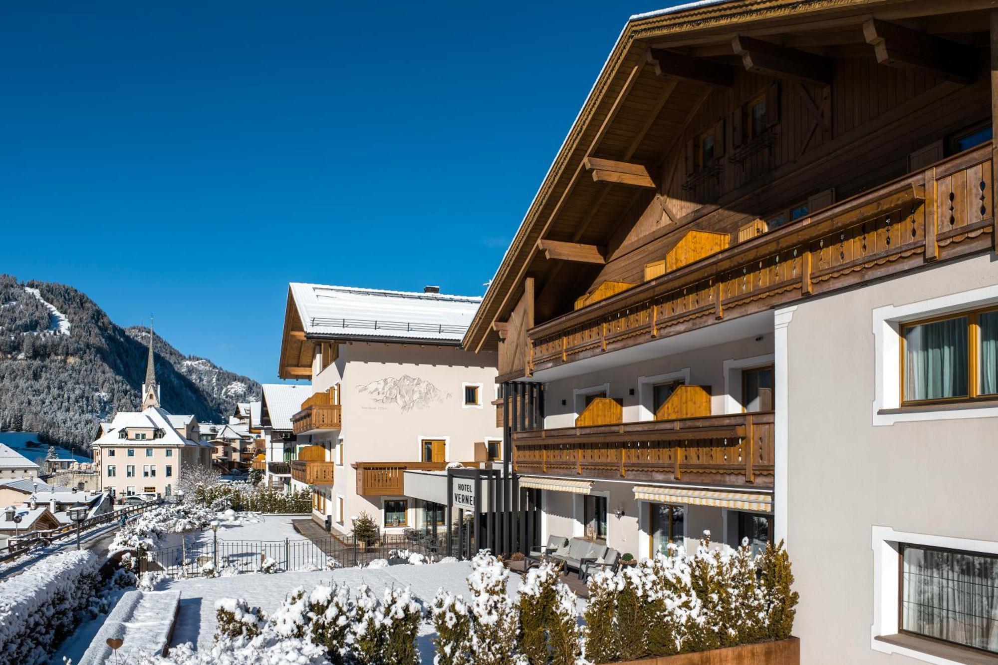 Hotel Vernel Santa Cristina Val Gardena Eksteriør billede